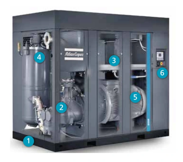 نحوه حذف چراغ خطا در کمپرسور هوای پیچ